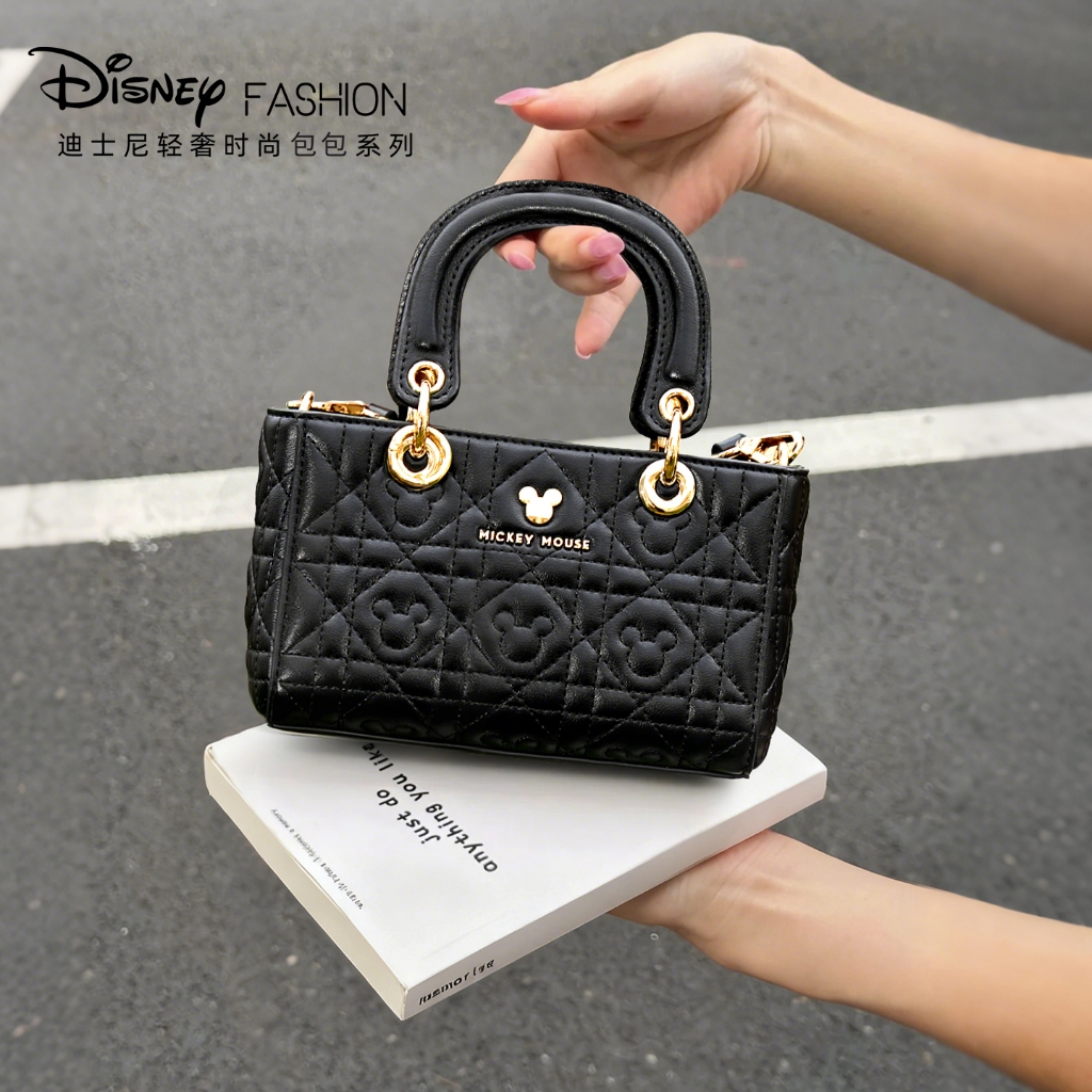 Túi Disney Nữ 2025 Phong Cách Mới Nhẹ Sang Trọng Niche Thu Đông Cao Cấp Messenger Túi Đeo Vai Quà Tặng Sinh Nhật