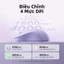 Chuột không dây UGREEN 3 nút im lặng 2.4G với đầu thu Mini USB Cài đặt DPI 4 cấp độ 4000DPI Bluetooth Chế độ kép Tay trái và phải Máy tính xách tay đa năng PC / Mac / Linux