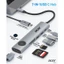 Acer Bộ chuyển đổi đa cổng USB C HUB, Bộ chuyển đổi USB-C sang HDMI 7 trong 1 với 4K @ 60Hz 100W PD 5Gbps 2 * USB-A 3.1 1 * Đầu đọc thẻ SD Type-C 3.1 cho iPhone 17 / 16 / 15 MacBook Pro / air iPad UC721