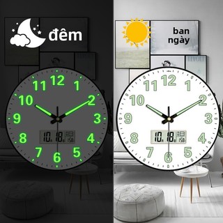 💦Đồng hồ phát sáng, đồng hồ treo tường phòng khách, đồng hồ im lặng phòng ngủ, đồng hồ thời trang mới 2025, đồng hồ quartz không cần khoan