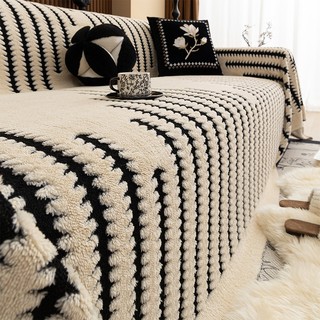 Chăn Sofa Nhung Thích Hợp Cho Trẻ Em Thú Cưng Bốn Mùa Đa Năng Mềm Mại Chống Trơn Trượt Phong Cách Bohemian Có Thể Giặt Sofa Cover