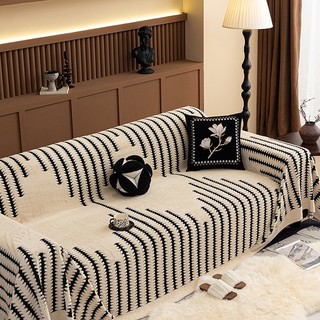 Chăn Sofa Nhung Thích Hợp Cho Trẻ Em Thú Cưng Bốn Mùa Đa Năng Mềm Mại Chống Trơn Trượt Phong Cách Bohemian Có Thể Giặt Sofa Cover