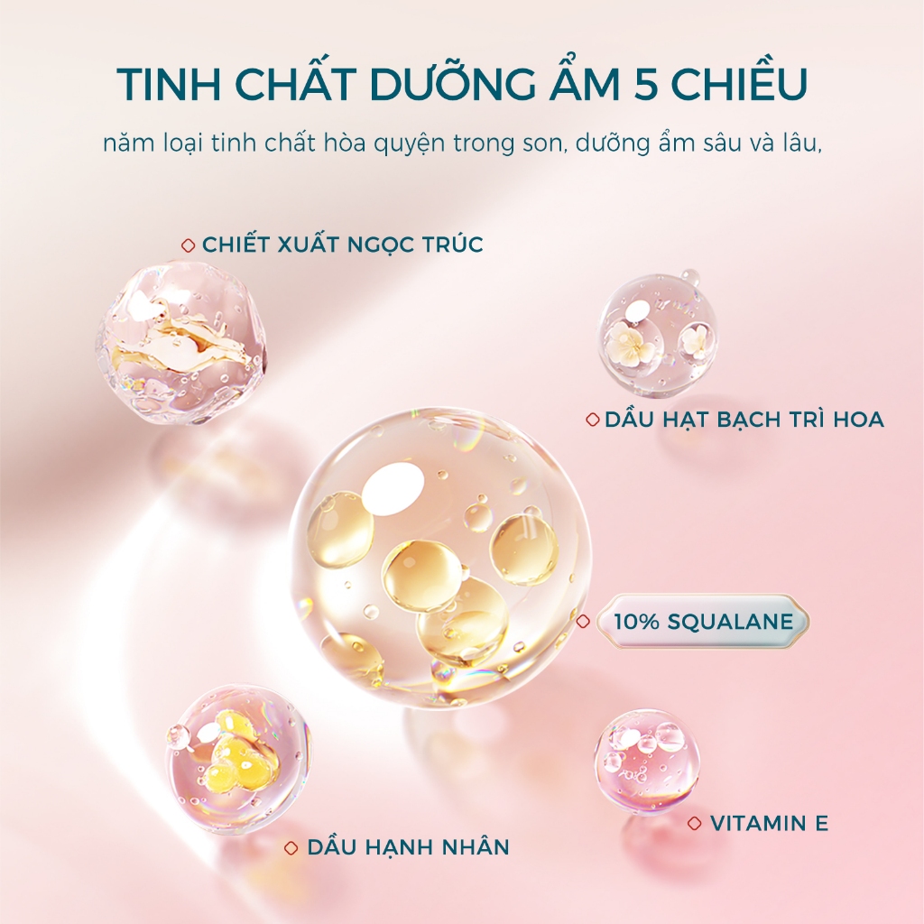 Florasis (Hoa Tây Tử) Son lì khóa tim 2.0 Blooming Rouge Soft Matte Love Lock – Thiết kế cao cấp, lì mịn, dưỡng ẩm