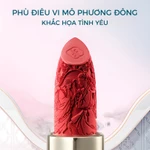 Florasis (Hoa Tây Tử) Son lì khóa tim 2.0 Blooming Rouge Soft Matte Love Lock – Thiết kế cao cấp, lì mịn, dưỡng ẩm — ảnh 4