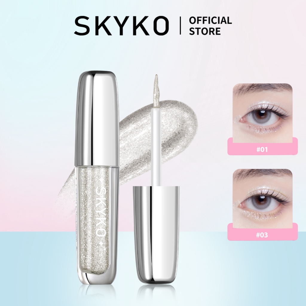 Phấn mắt SKYKO Shining Liquid Eye Shadow Highlighter Hydrating 6 màu