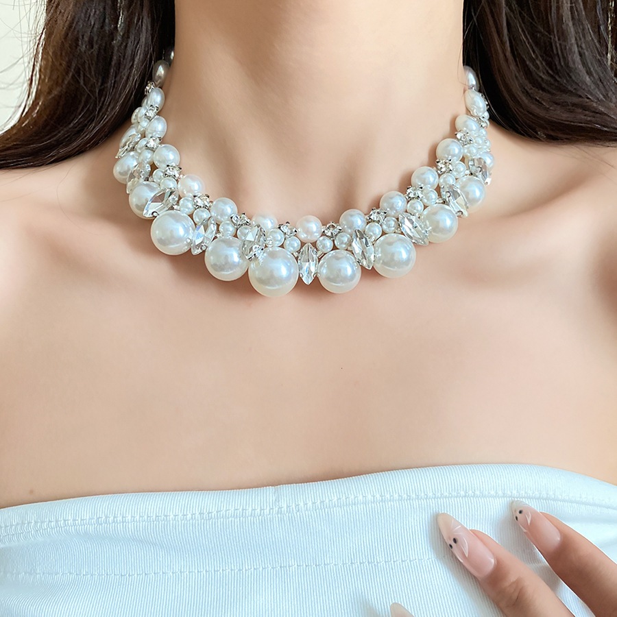 Vòng cổ đá cườm kim cương - Thời trang, sang trọng, phù hợp mọi dịp