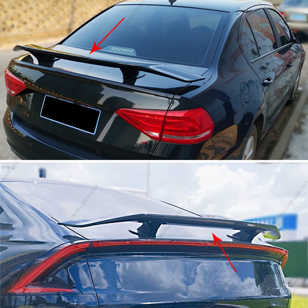 Cánh lướt gió phía sau đa năng cho 99% xe Sedan như cho Bezza Proton Saga City Vios Yaris ATIV Civic Kia Lip Sửa đổi Air Deflector Body Kit Chỉnh Trim Boot