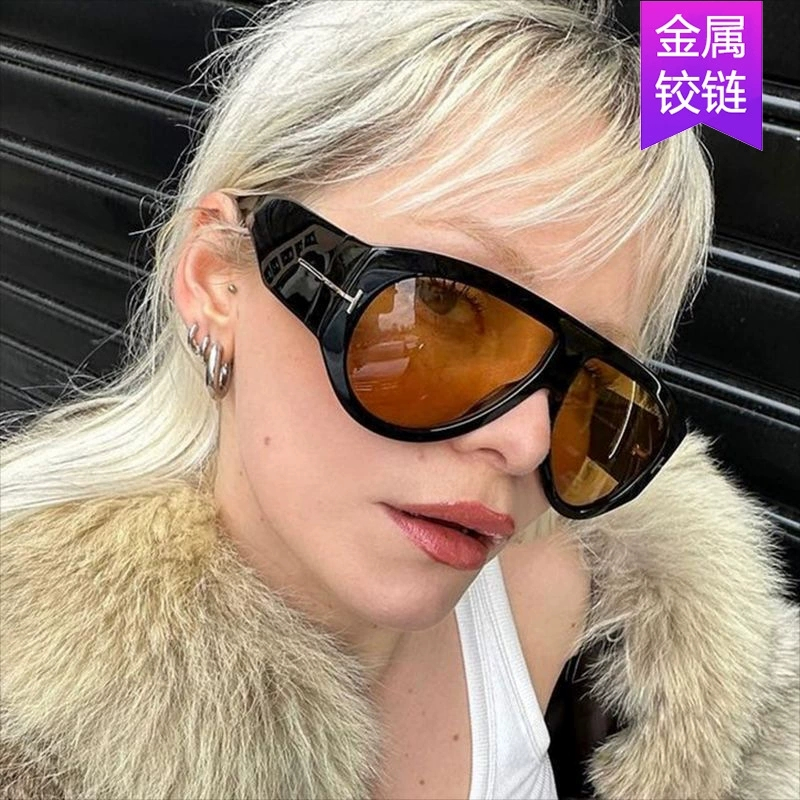Kính râm Ếch phi công unisex mới 2025, phân cực hợp thời trang, lý tưởng khi lái xe.