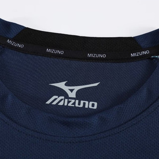 Áo sơ mi thể thao Mizuno tay ngắn khô nhanh, phù hợp cho cả nam và nữ