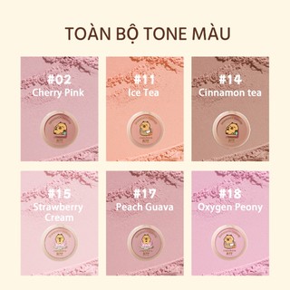 Romantic Beauty Phấn Má Hồng Single Bichon Matte Tạo Khối Làm Sáng Hiệu Ứng Cháy Nắng