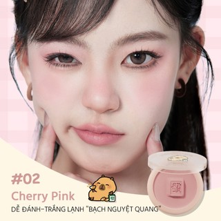 Romantic Beauty Phấn Má Hồng Single Bichon Matte Tạo Khối Làm Sáng Hiệu Ứng Cháy Nắng