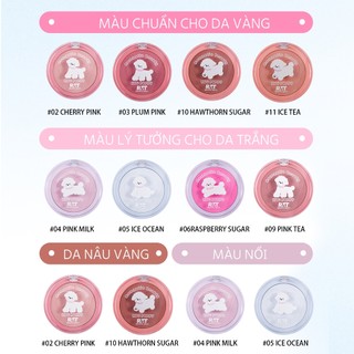 Romantic Beauty Phấn Má Hồng Single Bichon Matte Tạo Khối Làm Sáng Hiệu Ứng Cháy Nắng