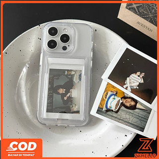 Thích hợp cho OPPO A5i A6Pro A5X A5 5G A5i A60 PRO A3 A3X A5 PRO A3 PRO Hộp đựng thẻ trong suốt sành điệu với vỏ điện thoại TPU đục lỗ và chống sốc