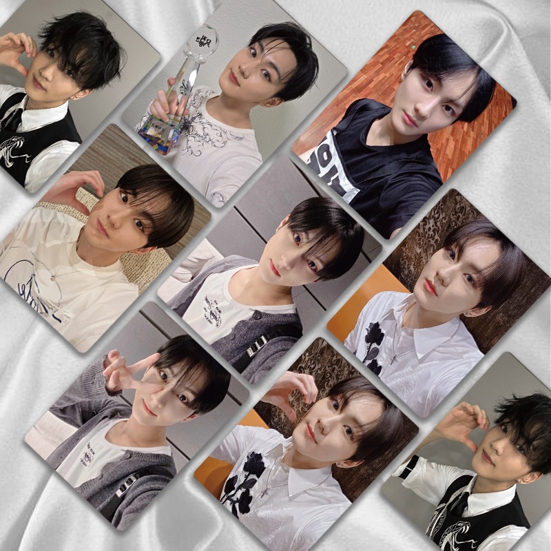 Set 50 Tấm Thẻ In Hình Diễn Viên enhypen jungwon holographic