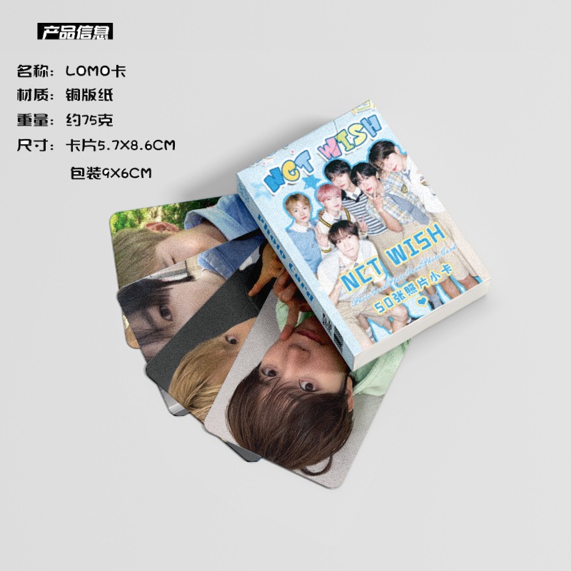 Linxx 55 Chiếc NCT DREAMSCAPE Album Lomo Card Kpop Photocards Bưu Thiếp Người Bạn Thân Nhất CANDY Glitch Chế Độ Series
