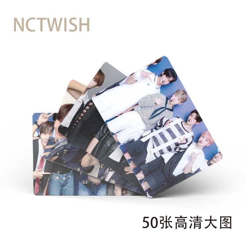 Linxx 55 Chiếc NCT DREAMSCAPE Album Lomo Card Kpop Photocards Bưu Thiếp Người Bạn Thân Nhất CANDY Glitch Chế Độ Series