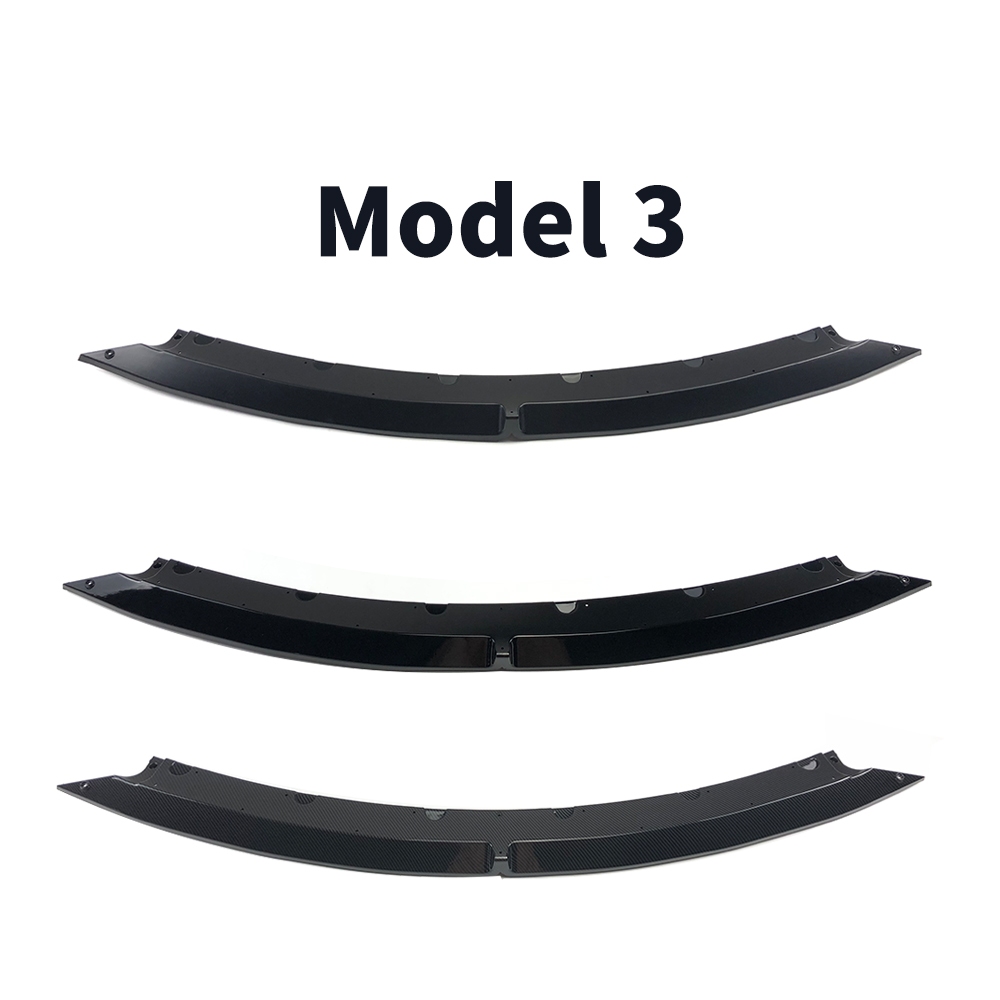 Cản Trước Lip Chin Bảo Vệ Khuếch Tán Bảo Vệ Deflector Cho Tesla Model 3 Y 2016 2017 2018 2019 2020 2021 2022 2023 2024 Phụ Kiện Sửa Đổi Facelift Body Kit