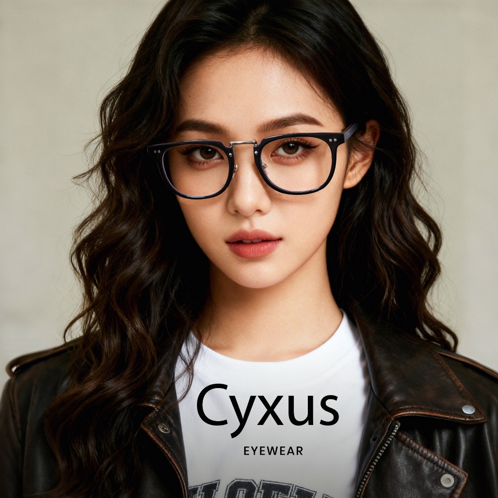 Cyxus Kính Chống Ánh Sáng Xanh Gọng Vuông Unisex Bảo Vệ Mắt Toàn Diện Khi Dùng Máy Tính Làm Việc Và Giải Trí 8309