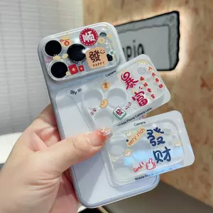 Làm giàu bảo vệ ống kính hoạt hình thích hợp cho iPhone 17 ProMax bảo vệ ống kính iPhone 17 Pro Phim cường lực điện thoại bảo vệ trong suốt tương thích với iPhone 14 Pro15 Pro16 Promax