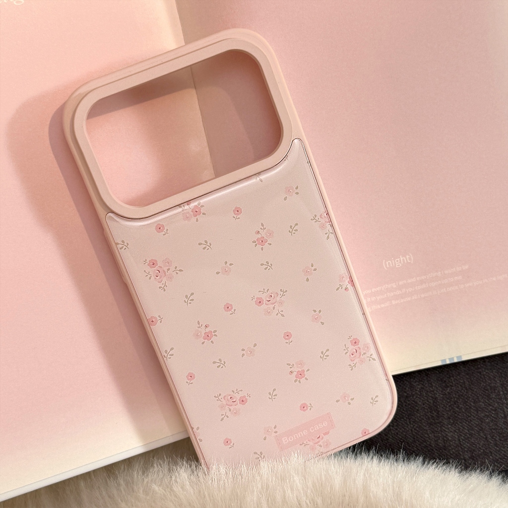 IPhone 17 Pro max 16 Pro max Họa tiết in hoa TPU + Vỏ điện thoại chất liệu nhựa Epoxy