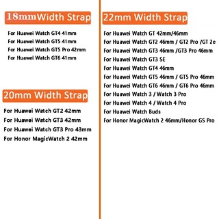 Dành Cho Huawei Watch GT6 GT5 41mm 46mm Pro Dây Đeo Silicon Mới Cho GT 6-4-3-2 GT4 GT3 SE Pro GT2 2e 42mm 46mm