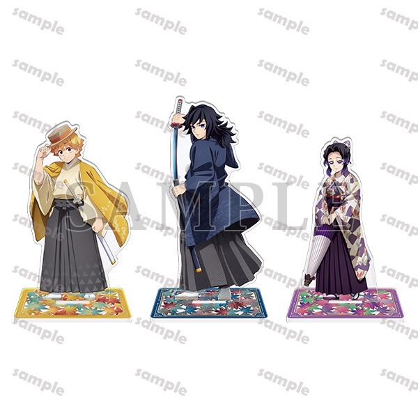 Demon Slayer: Kimetsu no Yaiba Kyoto 2025 Acrylic Kimono Standee - Tomioka Giyuu, Agatsuma Zenitsu