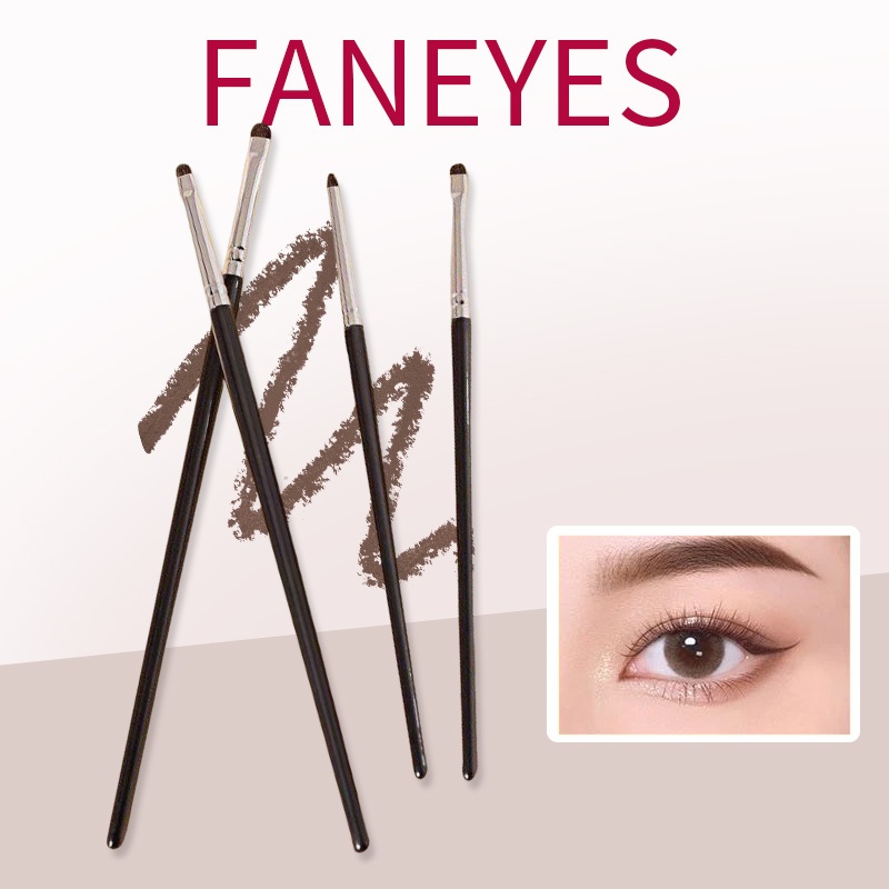 Bàn chải chi tiết mắt mịn Cọ phấn mắt Cọ kẻ mắt Bàn chải bút kẻ mắt Bộ cọ trang điểm tóc động vật Di động