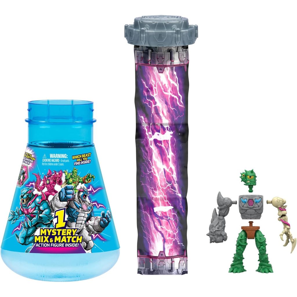 MRBEAST LAB Hybrids Gói đơn, Mix & Match Hàng triệu kết hợp để tạo ra Quái vật tối thượng và tiết lộ các bộ phận quái vật riêng lẻ để tạo ra 1 trong 10 nhân vật lai 4 "