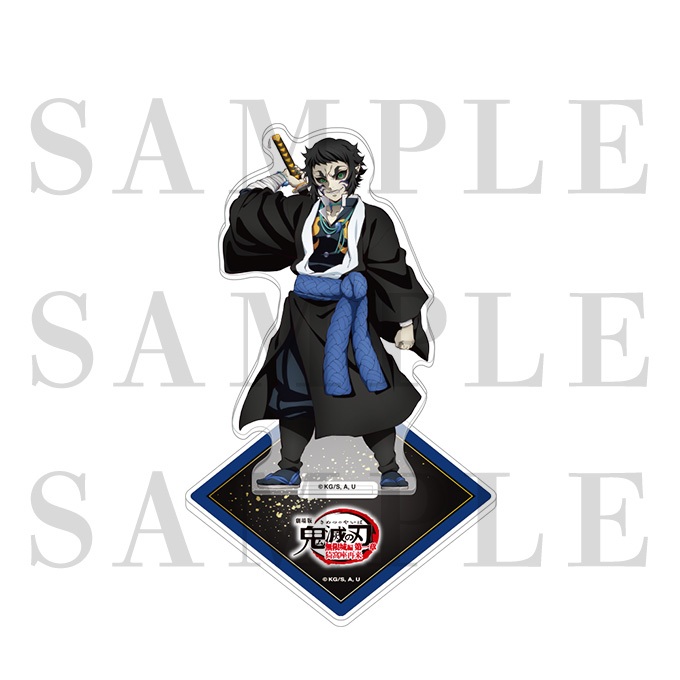 Đế Acrylic lâu đài vô cực Demon Slayer - Muzan Mặt trăng trên Kokushibo Akaza Daki Quà tặng sưu tập