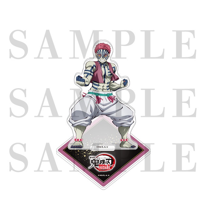 Đế Acrylic lâu đài vô cực Demon Slayer - Muzan Mặt trăng trên Kokushibo Akaza Daki Quà tặng sưu tập