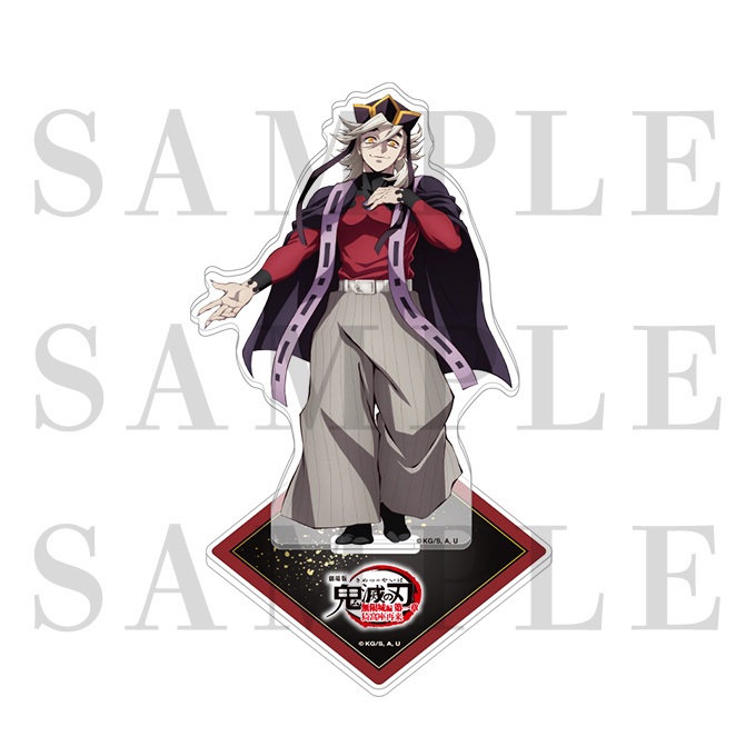 Đế Acrylic lâu đài vô cực Demon Slayer - Muzan Mặt trăng trên Kokushibo Akaza Daki Quà tặng sưu tập