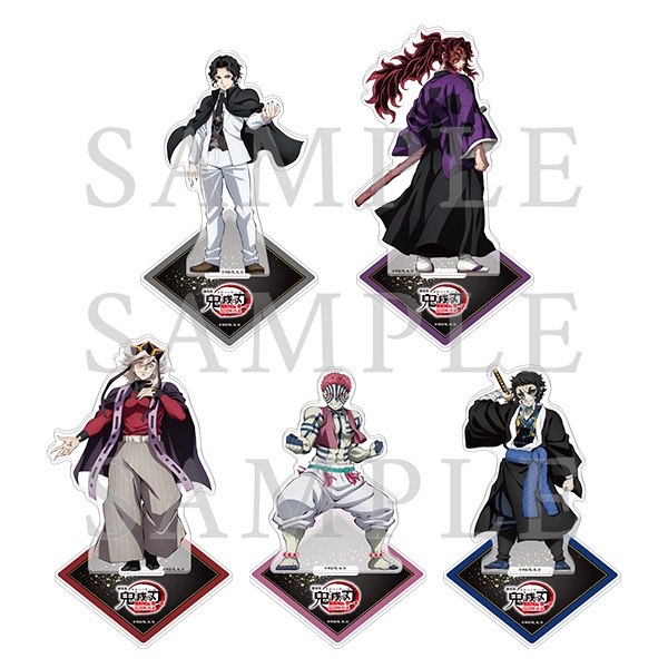 Đế Acrylic lâu đài vô cực Demon Slayer - Muzan Mặt trăng trên Kokushibo Akaza Daki Quà tặng sưu tập