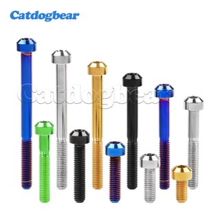 Catdogbear M5x10--60 mm Titan Bolt Torx Đầu Vít Cho Xe Đạp Động Cơ Nhiều Màu Sắc