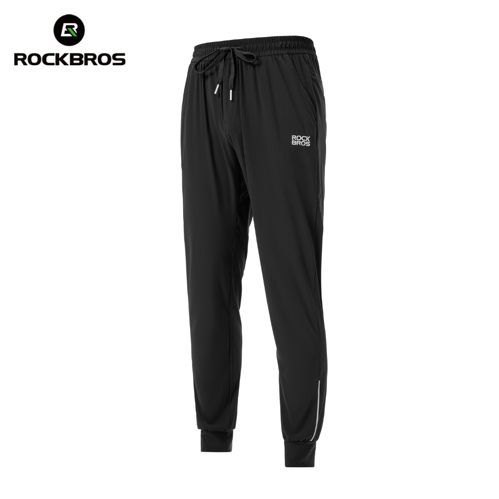 ROCKBROS Quần Nam Co Giãn Cao Có Túi Chống Thấm Nước Nhẹ Thoáng Khí Thể Thao Thường Ngày Quần Mỏng Ngoài Trời
