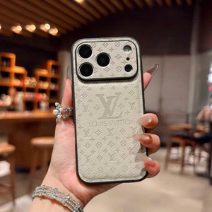 Ốp lưng cứng giả da dập nổi tương thích với iPhone 13 pro max 14 pro max 15 pro max 16 pro max 17 Pro max