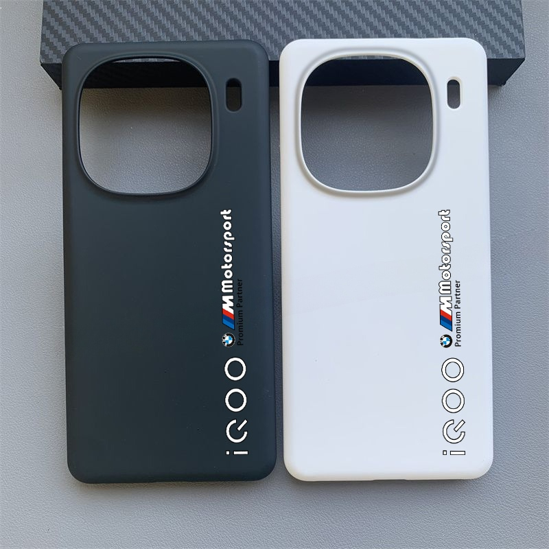 Dành cho IQOO 15 Ultra / 15R / 13 / 12 Pro Iqoo NEO 11 / Neo 10 Pro Z9 Z10 Z11 Turbo Pro Z9X Z8X Z7i NEO 9 8Pro Đồng thương hiệu BMW GT Design Tech Micro Matte Vỏ PC mờ cứng chống sốc