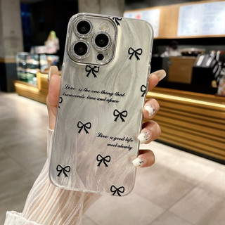 Phim Bảo Vệ Ống Kính Thời Trang Nơ Trái Tim Tình Yêu Ốp Lưng Điện Thoại iPhone 17Promax 14Promax 12 13 15 16 Pro Max 15Plus 11 Vỏ Chống Sốc Nữ Cô Gái Bao