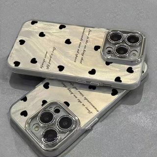 Phim Bảo Vệ Ống Kính Thời Trang Nơ Trái Tim Tình Yêu Ốp Lưng Điện Thoại iPhone 17Promax 14Promax 12 13 15 16 Pro Max 15Plus 11 Vỏ Chống Sốc Nữ Cô Gái Bao
