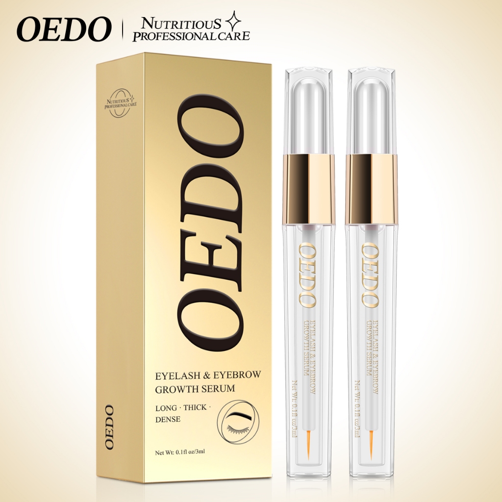Serum dưỡng mi OEDO cao cấp giúp tái tạo và nối dài mi 3ml（2 miếng）