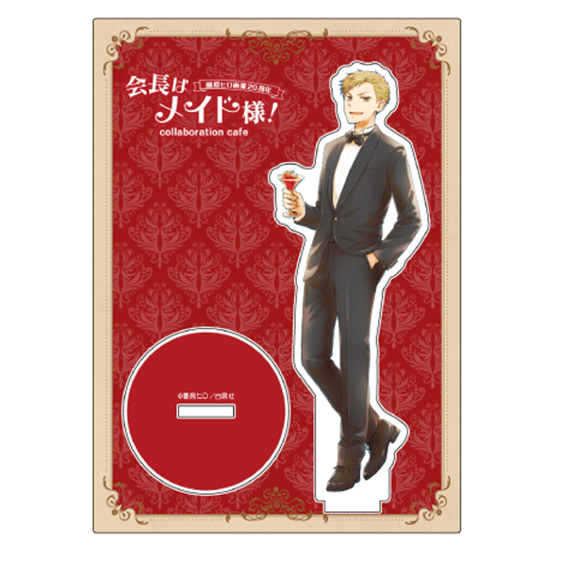 Kaichou wa Maid-sama! Cafe Collab - Đế Acrylic, Huy hiệu, Bưu thiếp - Anime Merch