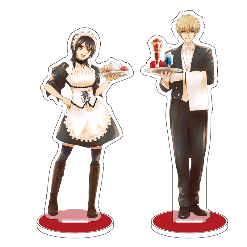 Kaichou wa Maid-sama! Cafe Collab - Đế Acrylic, Huy hiệu, Bưu thiếp - Anime Merch