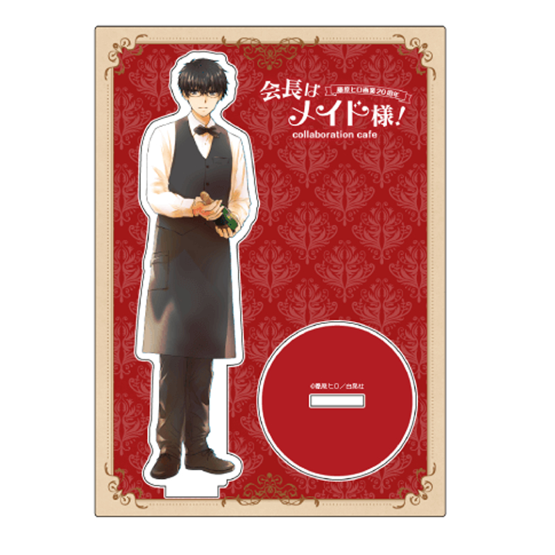 Kaichou wa Maid-sama! Cafe Collab - Đế Acrylic, Huy hiệu, Bưu thiếp - Anime Merch