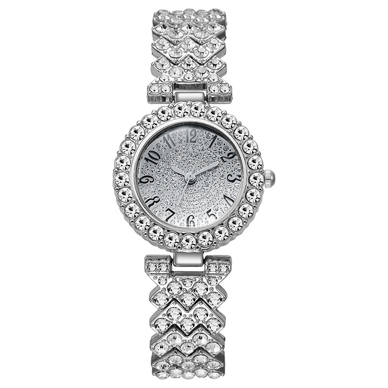 Đồng hồ nữ tuyệt đẹp hợp thời trang mới Light Luxury Digital Scale Dial Casual Business Quartz Watch (Không bao gồm hộp)