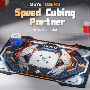 Moyu Punk Cube Mat 2x2 3x3 4x4 Magic Cube Mat Competition Cube Mat Game Mouse Pad Tấm hẹn giờ chuyên dụng