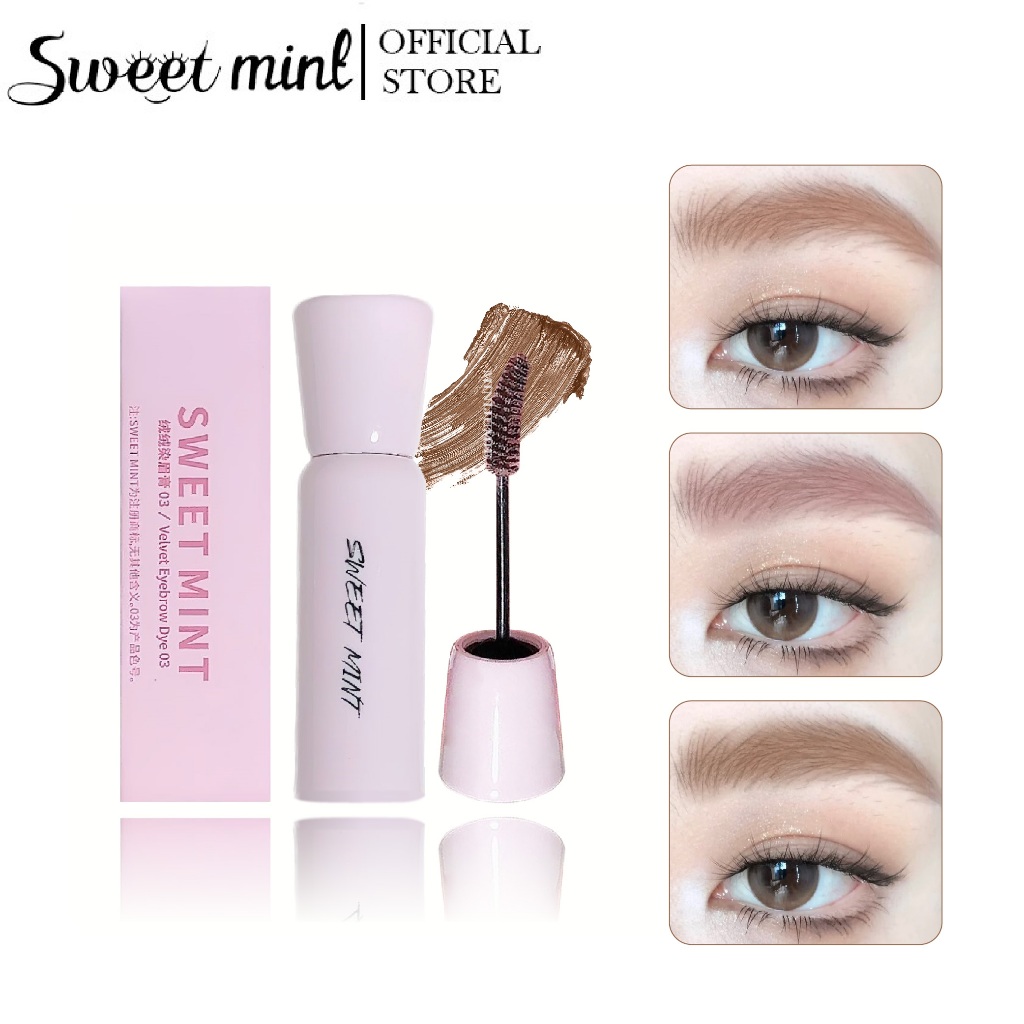 Sweet Mint Masscara Lông Mày Tự Nhiên Chống Thấm Nước Không Nhòe Lâu Trôi