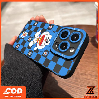 Ốp Lưng Cho Realme Note 60 Note 70 Realme C61 Realme C63 C53 C71 C75 Phim Hoạt Hình Kẻ Sọc Thời Trang Hello Kitty Blue Cat Vỏ Điện Thoại TPU Chống Sốc