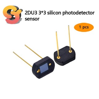 [Sẵn Sàng Cung Cấp] 1 Pin Năng Lượng Mặt Trời Pin Silicon 2DU3 3 * 3 Cảm Biến Ánh Sáng Silicon Nguồn Ánh Sáng Nguồn Điện Silicon Quang Ống
