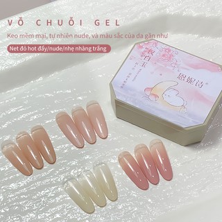 [ANNIES] Khoai Tây Nghiền Họa Tiết Sơn Móng Tay Keo Papa Keo Sơn Keo Dày Smudge Gradient Sơn Móng Tay Keo