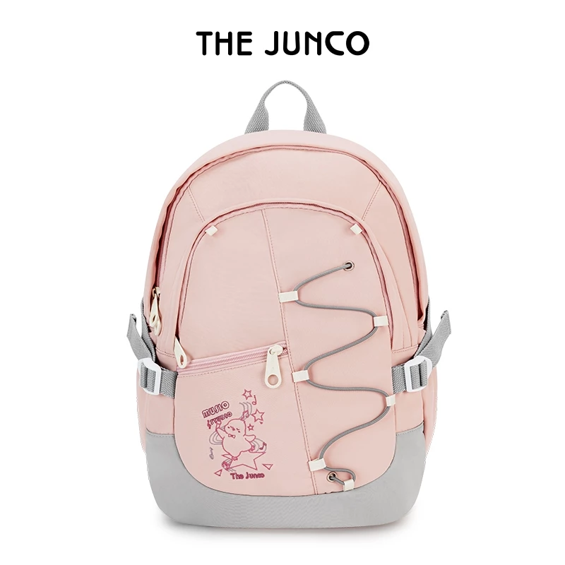 The Junco Cặp sách balo đi học balo nữ balo thời trang nữ Chống trộm Nhẹ nhàng Đa ngăn nữ túi du lịch Đi học Đi du lịch Giao hàng nhanh Quà tặng — ảnh 1
