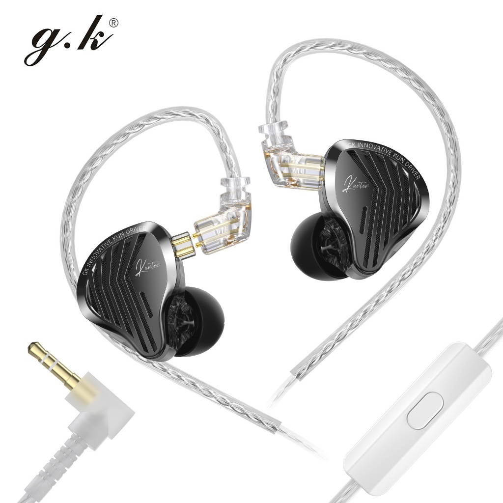  Tai nghe nhét tai cao cấp GK-KUNTEN, tai nghe Dynamic Driver, cáp tháo rời, KZ Zenith Gale | BigBuy360 - bigbuy360.vn